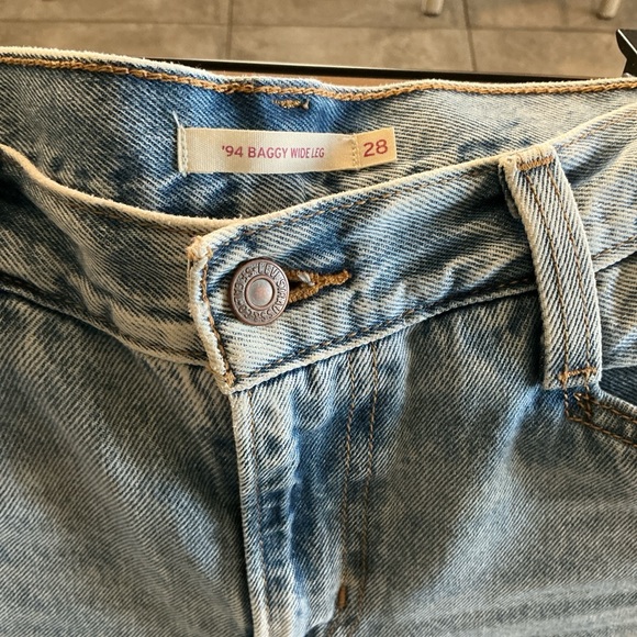 Levi’s Women’s’94 baggy wide leg relaxed fit denim jeans - Picture 5 of 5